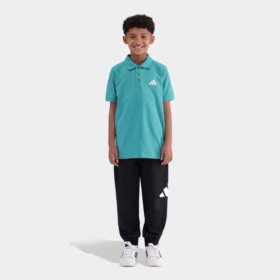 unisex Essentials Small Logo Piqu&eacute; Polo Shirt