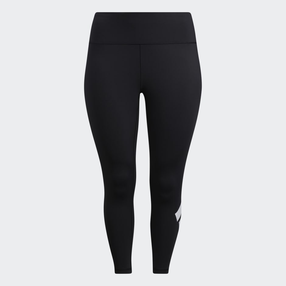 Believe This 2.0 3-Stripes 7/8 Tights (Plus Size)