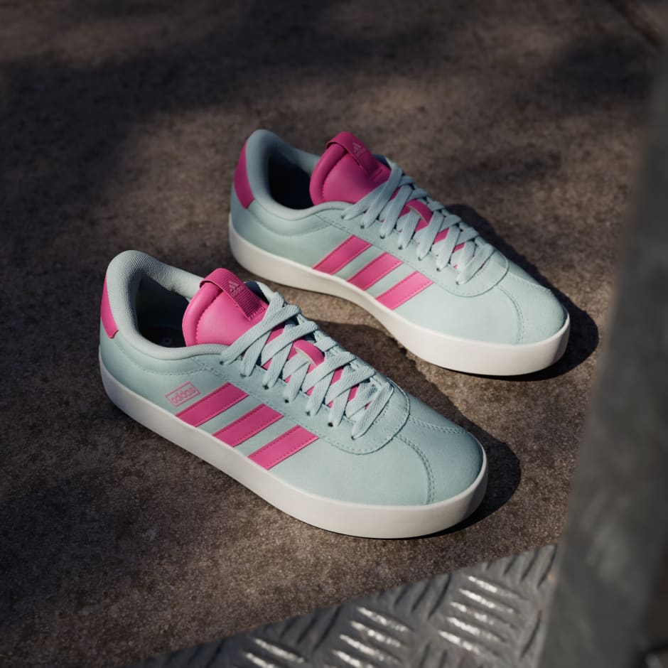 SHOES - VL Court 3.0 Shoes - Turquoise | adidas Oman SHOES - VL Court 3.0 Shoes - Turquoise | adidas Oman