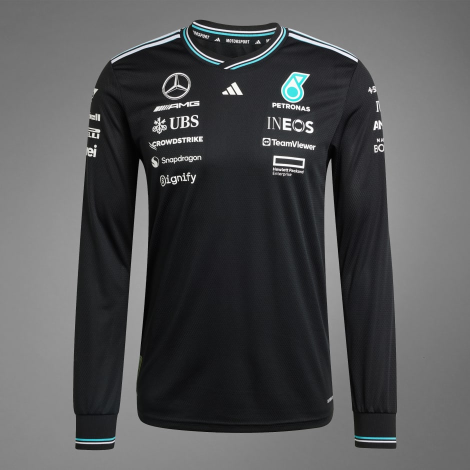 MERCEDES - AMG PETRONAS FORMULA ONE TEAM DRIVER JERSEY AUTHENTIC LONG SLEEVE