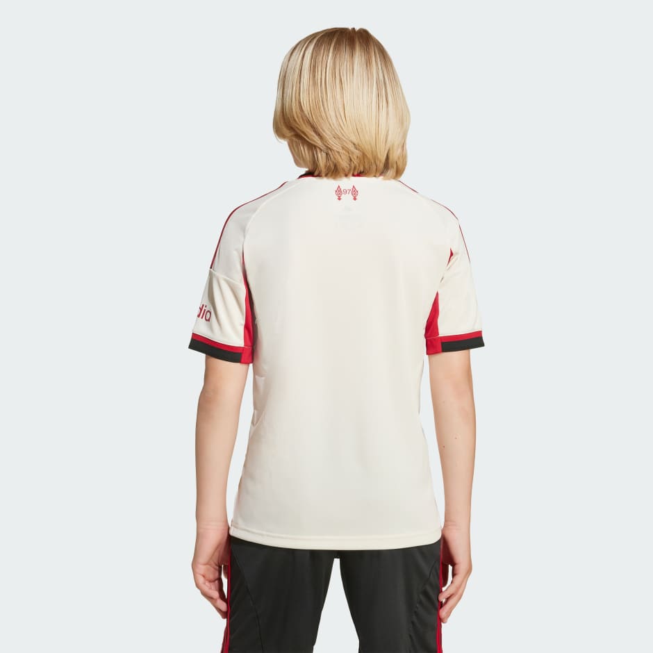 قميص نادي ليفربول لكرة القدم الاحتياطي موسم 25/26 للأطفال