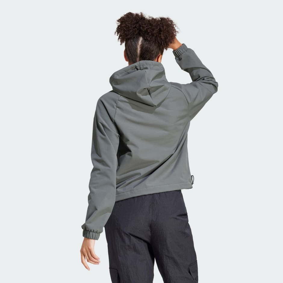 City Escape Hoodie With Bungee Cord