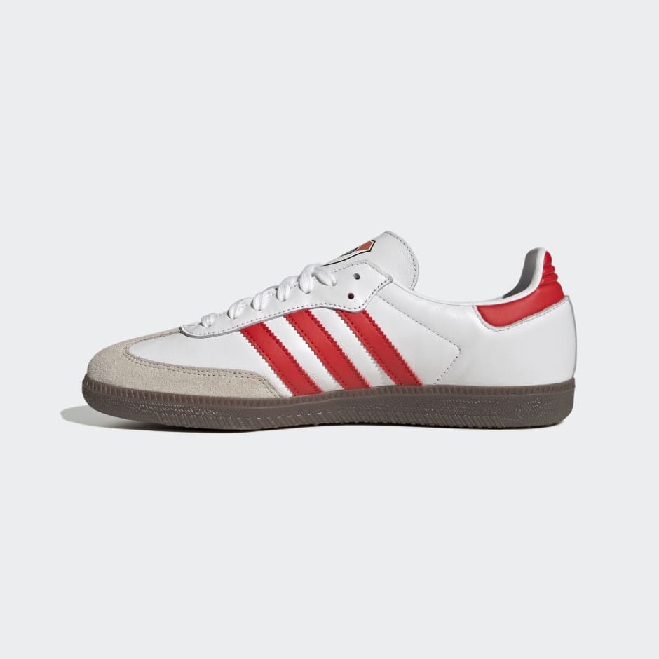 Shoes - Samba River Plate Shoes - White