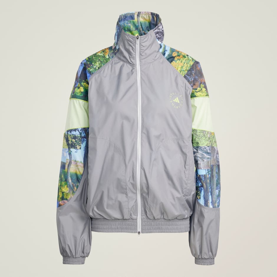 جاكيت رياضية adidas by Stella McCartney Earth Collage Woven