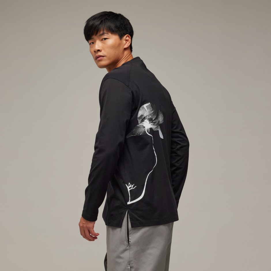 Y-3 Graphic Long Sleeve Tee