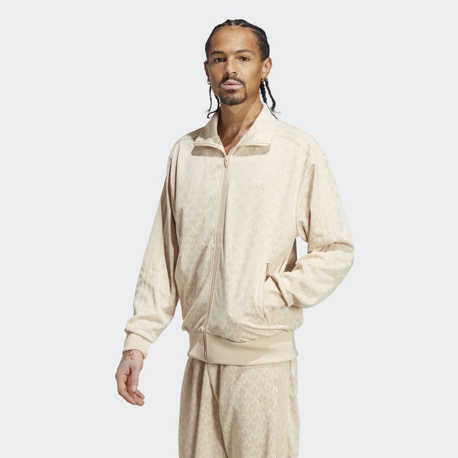 Adidas 2024 beige tracksuit