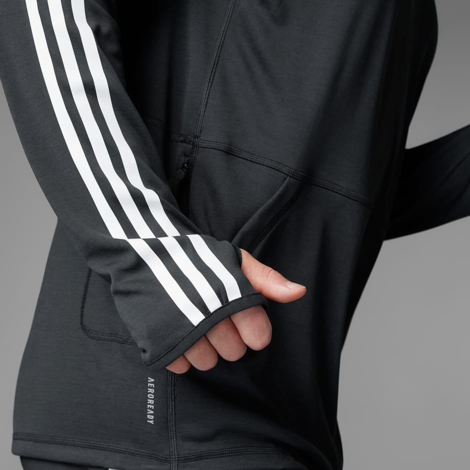 Own the Run 3-Stripes Hoodie