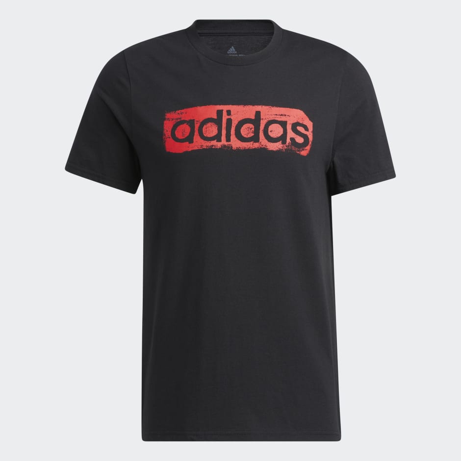 Camiseta Brushstroke Estampada