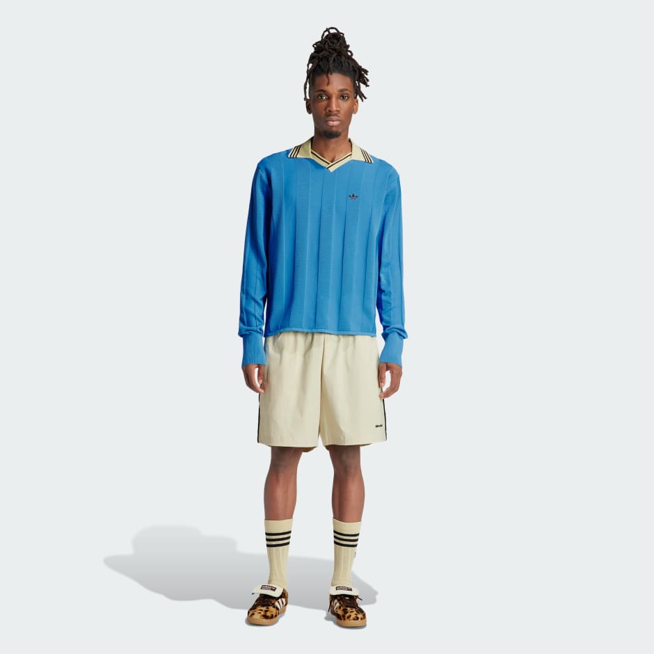 Wales Bonner Knit Long Sleeve Football Tee