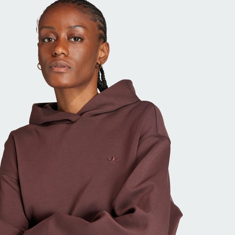 adidas Essentials Logo Hoodie - Brown