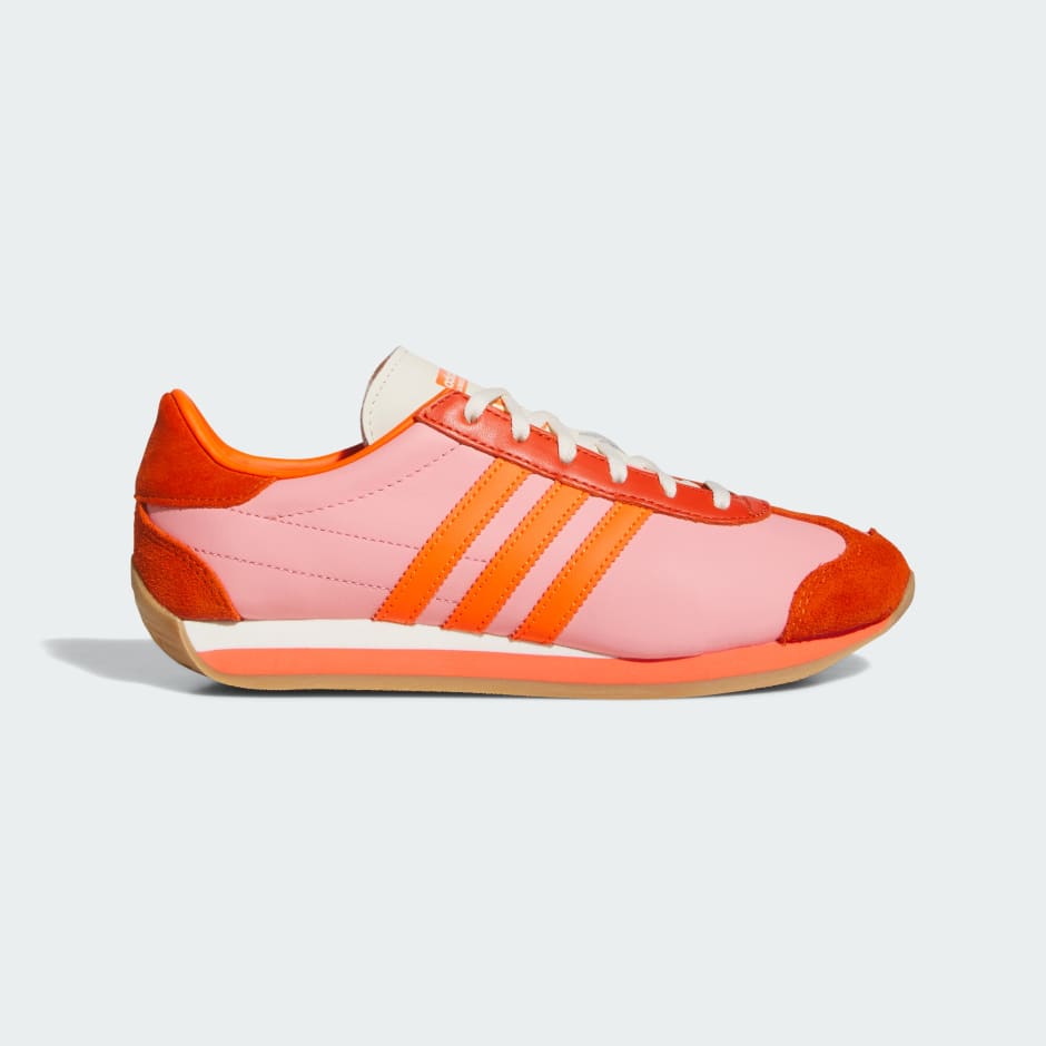 ハート柄☆アディダス☆レディースオリジナル☆Country OG Shoes レオパード（ヒョウ柄） アメリカ合衆国 adidas(アディダス