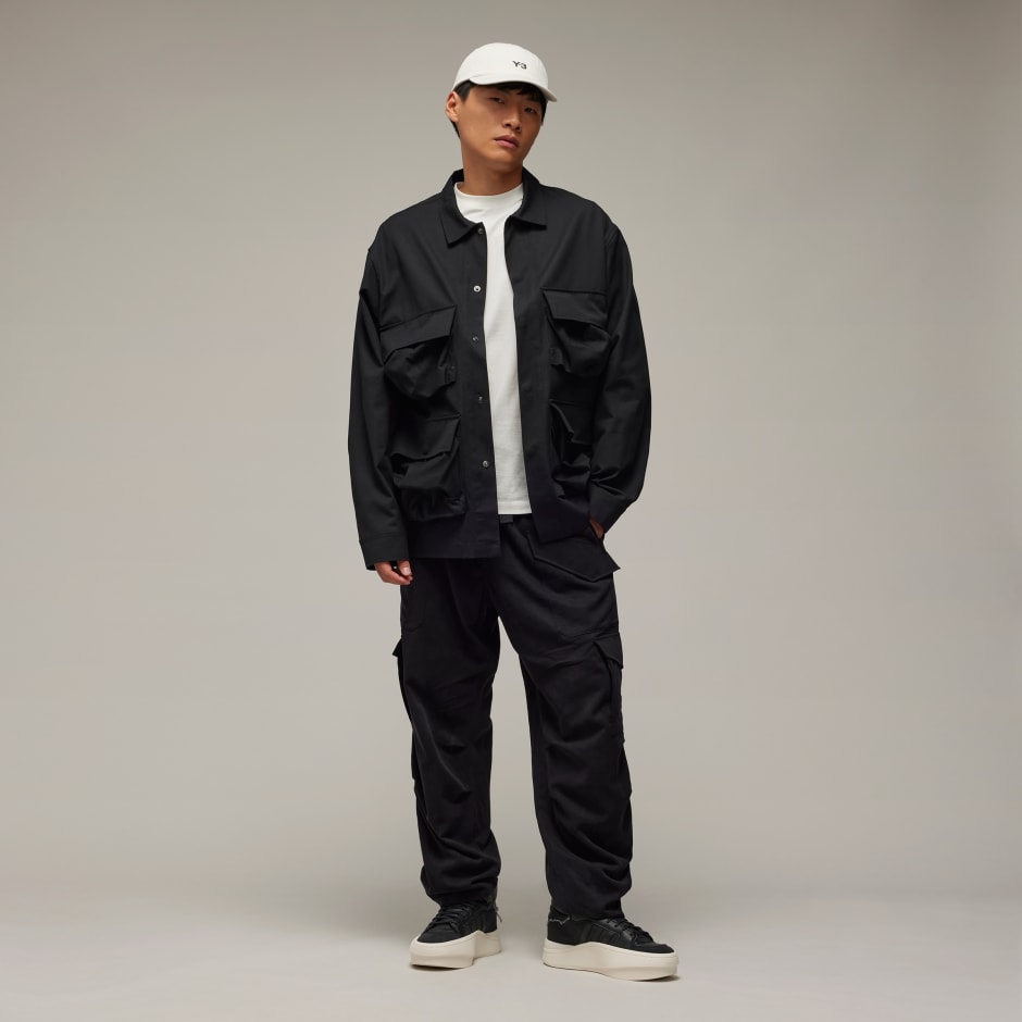 Y-3 Long Sleeve Pocket Overshirt