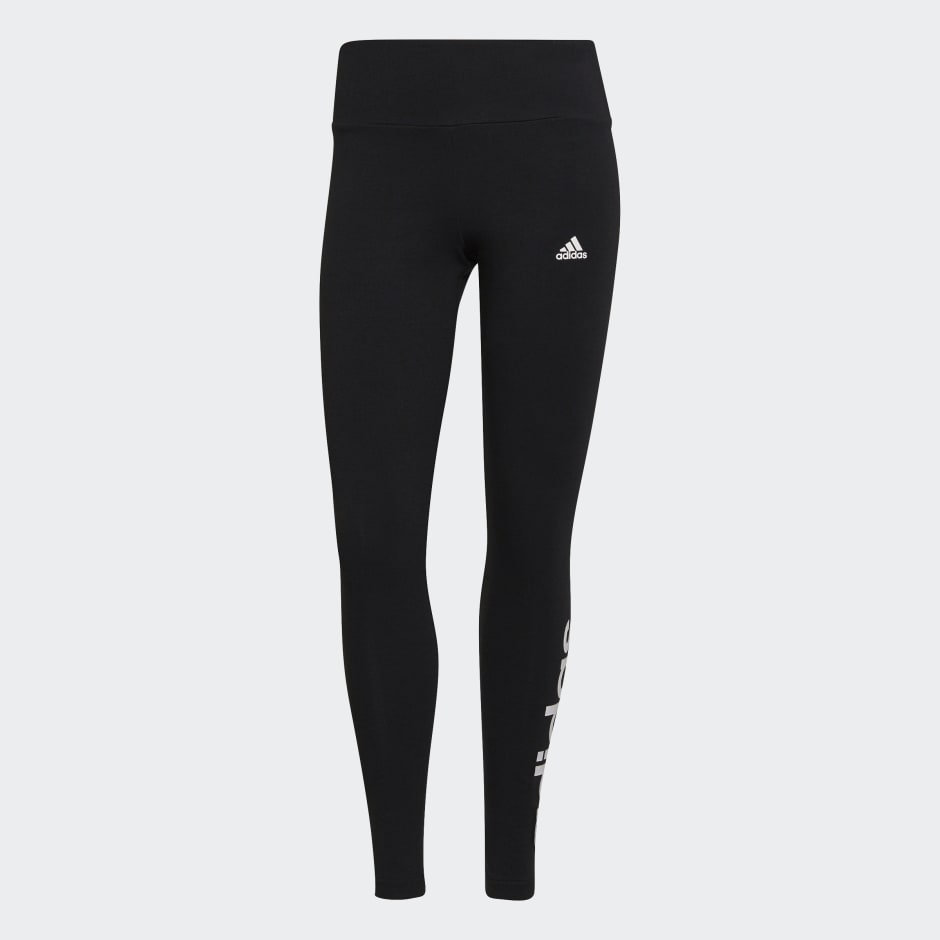 ESSENTIALS HIGH-WAISTED LOGO LEGGINGS image number null