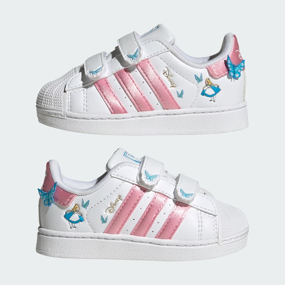ADIDAS DISNEY SUPERSTAR II COMFORT CLOSURE SHOES