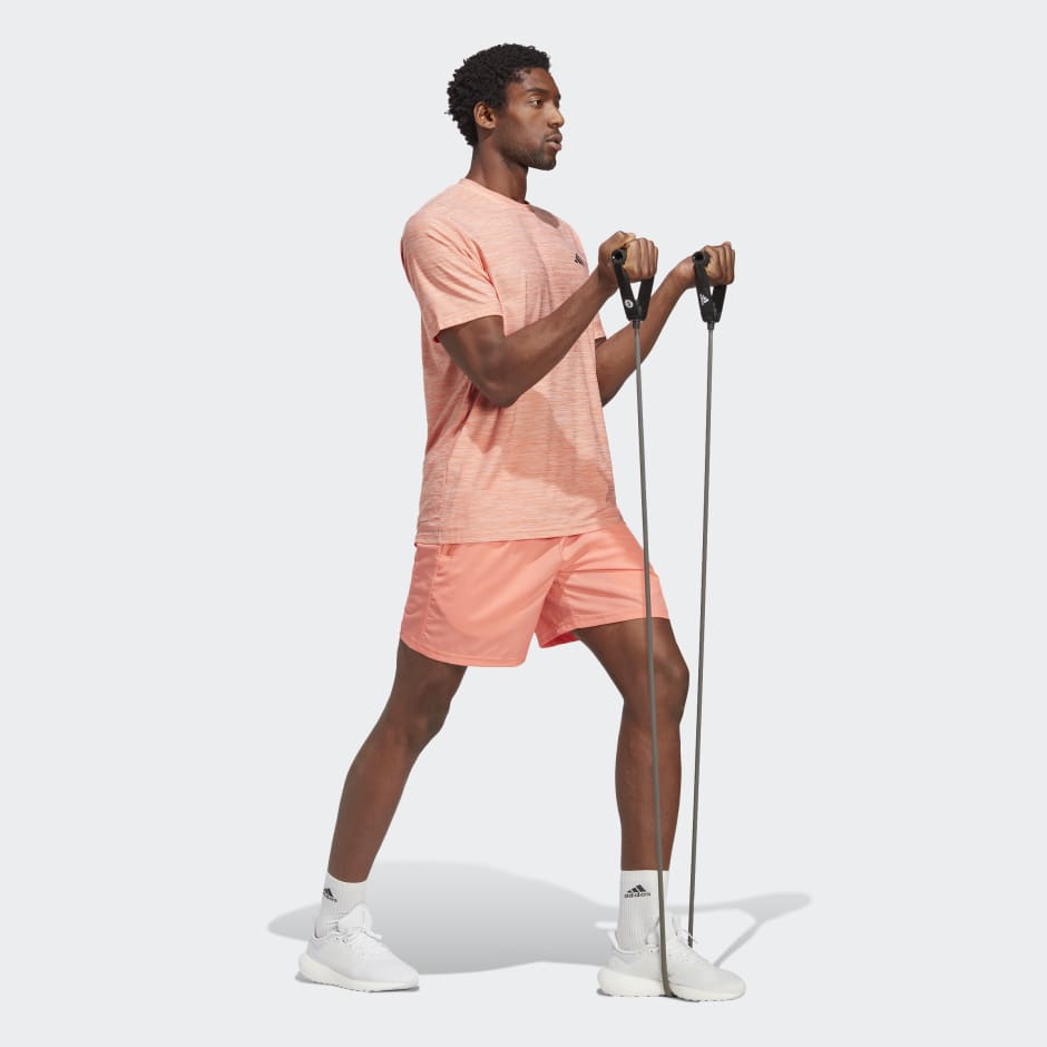 Clothing - Train Essentials Woven Training Shorts - Orange | adidas ...