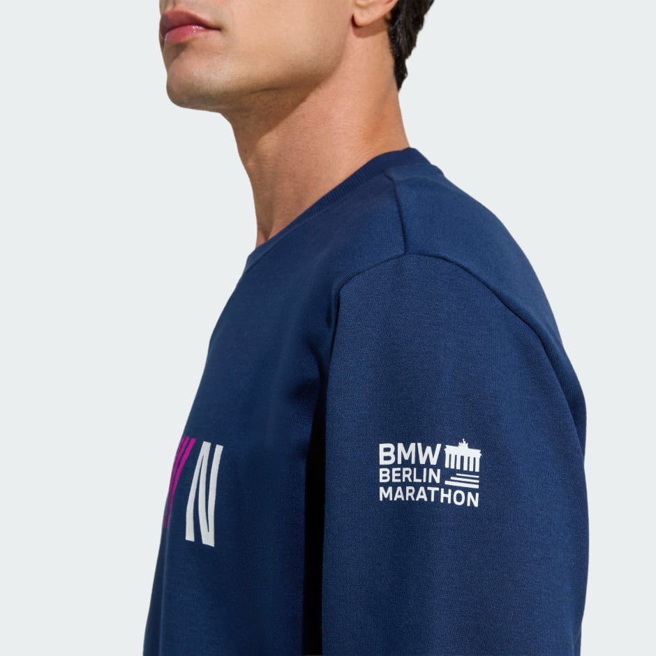 Majica za mu&scaron;karce s okruglim izrezom oko vrata BMW Berlin Marathon 2025