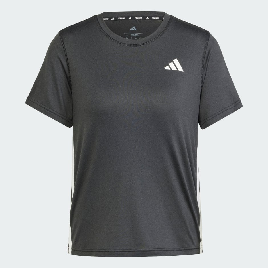 Train Essentials 3-Stripes Workout Tee