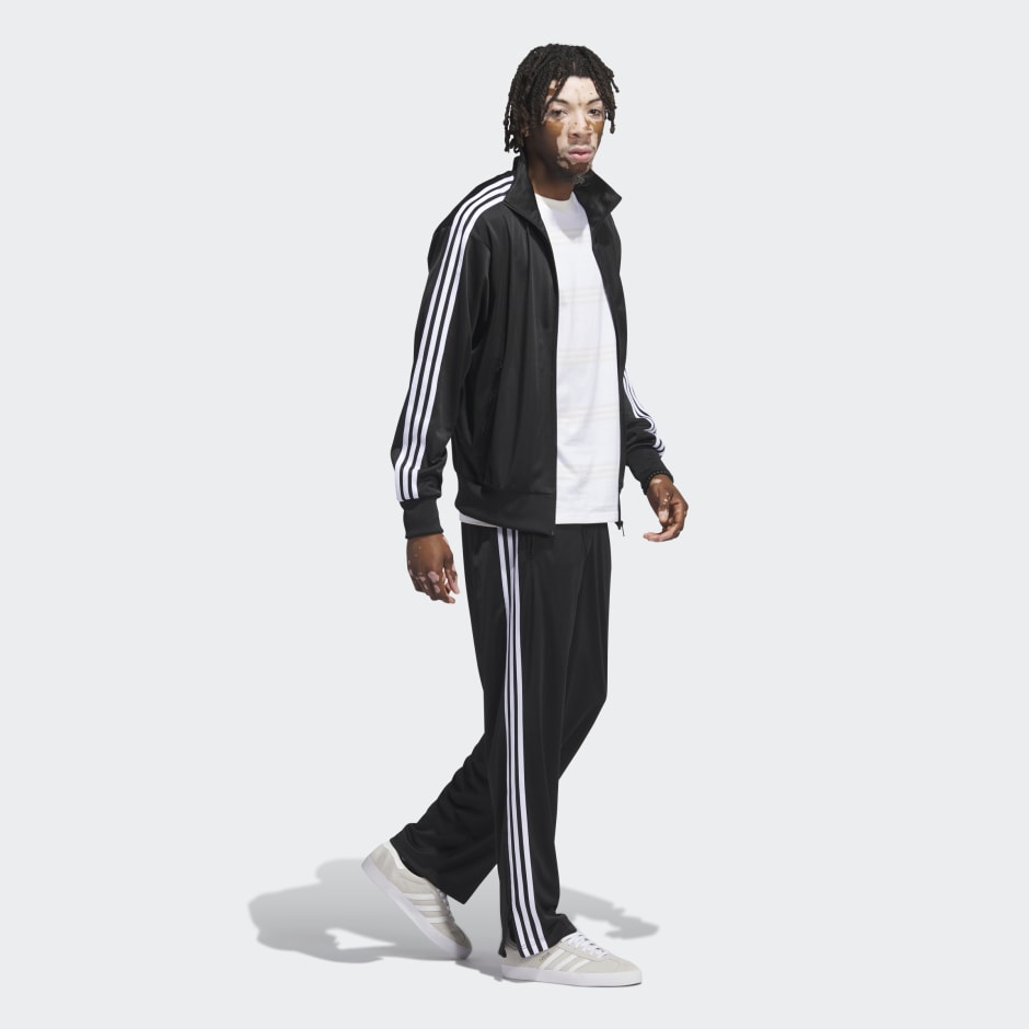 adidas Originals TRACK UNISEX - Veste de survêtement - black/white