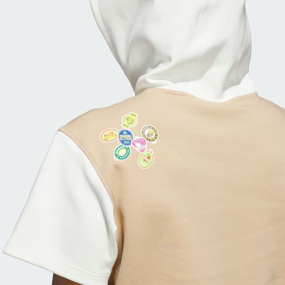 Hanorac cu m&acirc;necă scurtă cu tematică de Luna Națională a Patrimoniului Hispanic (unisex)