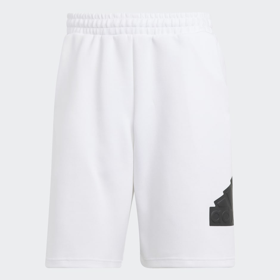 adidas Future Icons Badge of Sport Shorts - White | adidas TZ