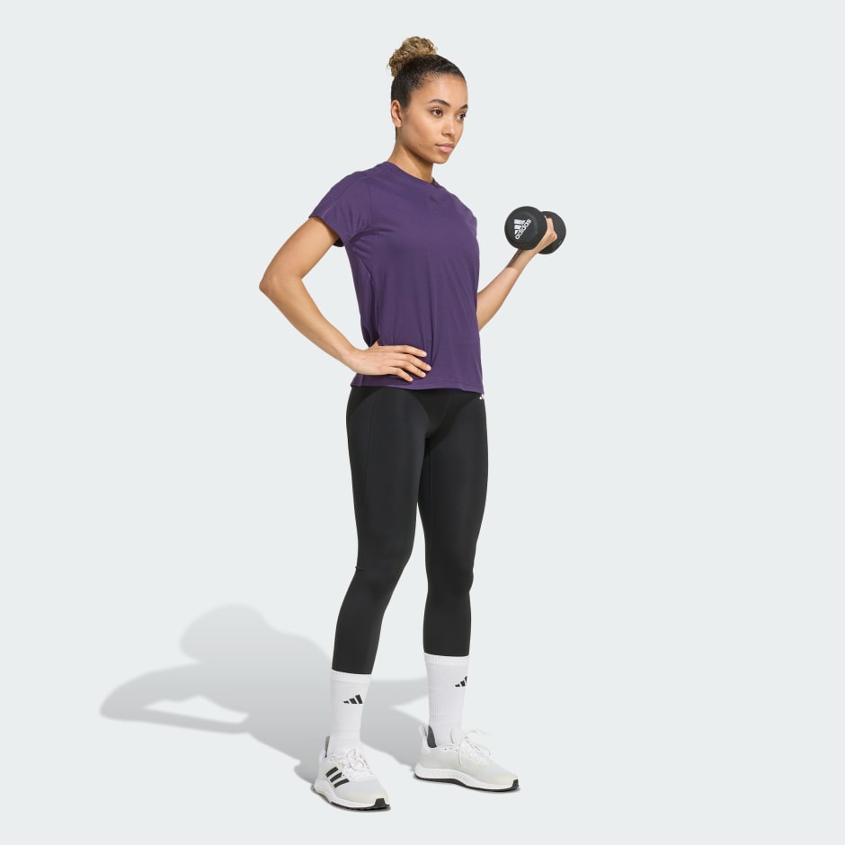 تيشيرت AEROREADY Train Essentials Minimal Branding Crewneck