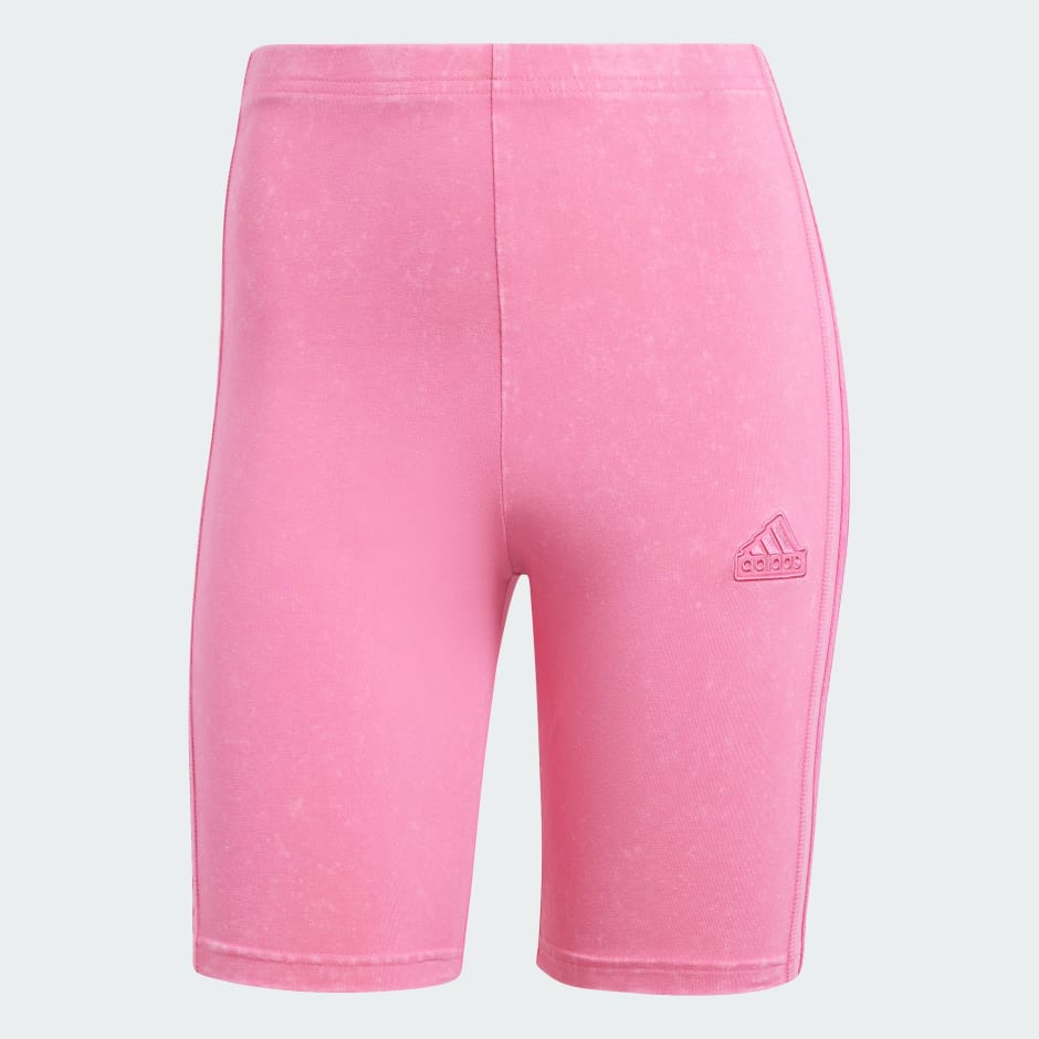 ALL SZN 3-Stripes Garment Wash Bike Shorts