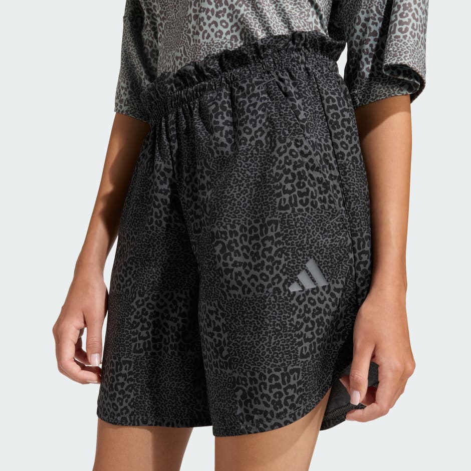 PANTALONI SCURȚI FUTURE ICONS CU IMPRIMEU INTEGRAL