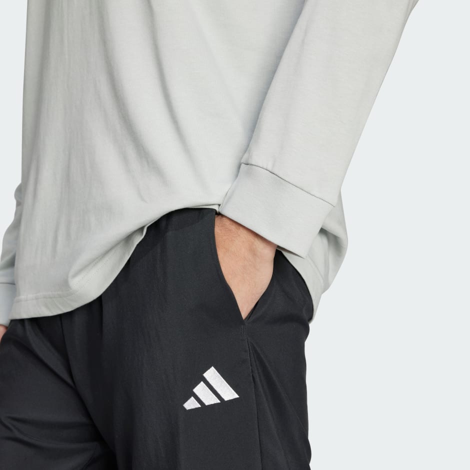 Tech Metallic Long Sleeve Graphic Tee