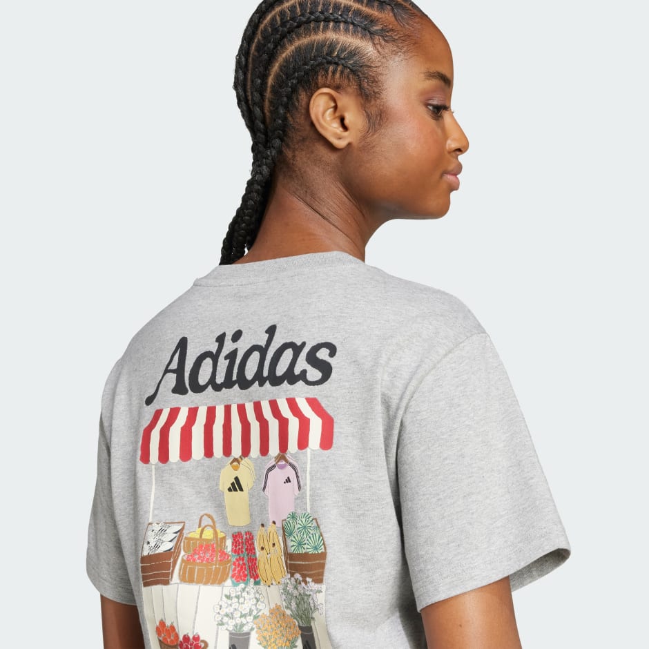 Tricou cu imprimeu grafic Farmers Market