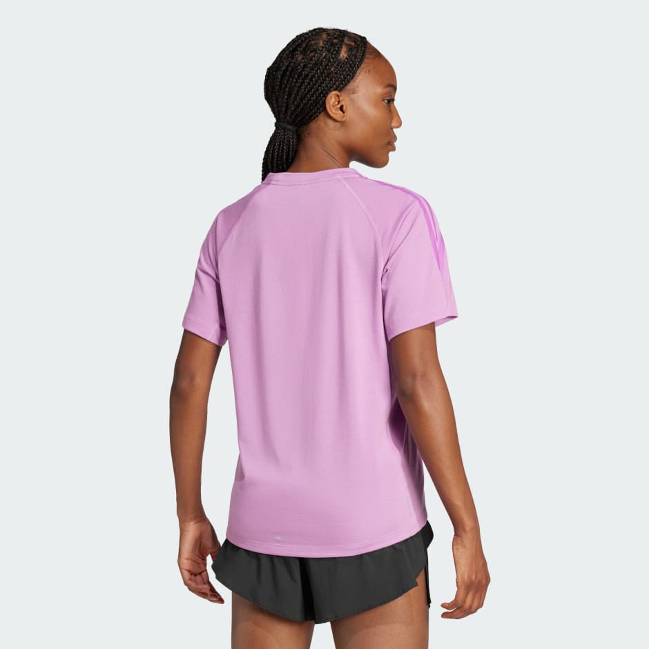 Own the Run 3-Stripes Tee