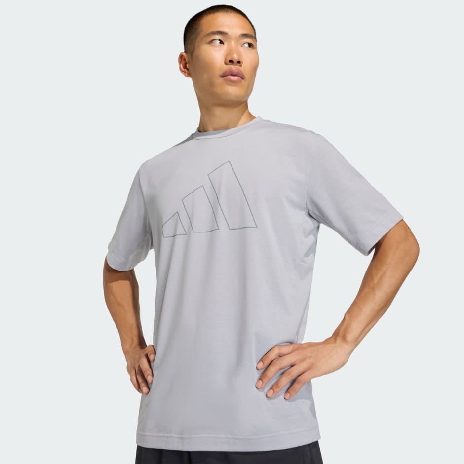 T-SHIRT WORKOUT ESSENTIALS FEELREADY LOGO