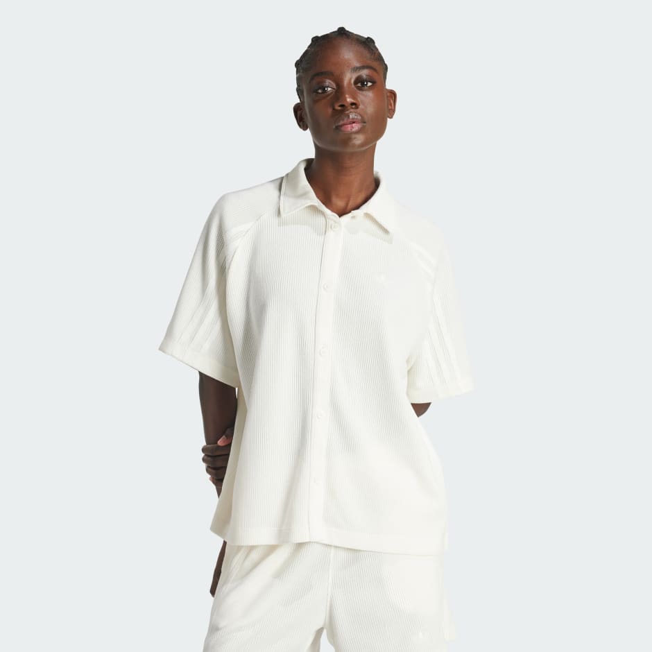 Adidas Fashion Knitted Loose Shirt