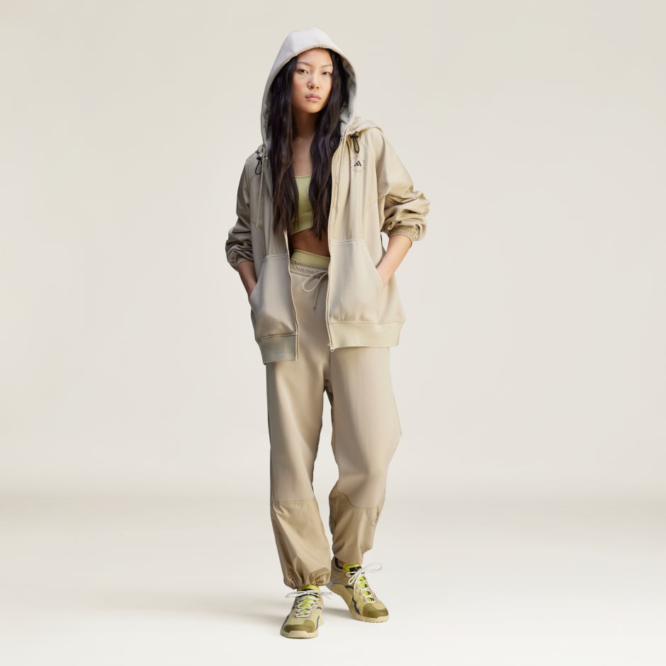 CLOTHING - adidas by Stella McCartney Material Mix Full-Zip
