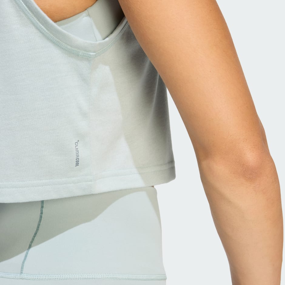 Camiseta sin mangas de training Essentials Boxy