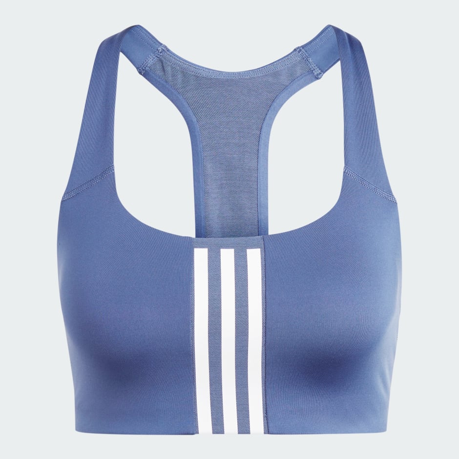 Powerimpact Training Medium-Support 3-Stripes Bra