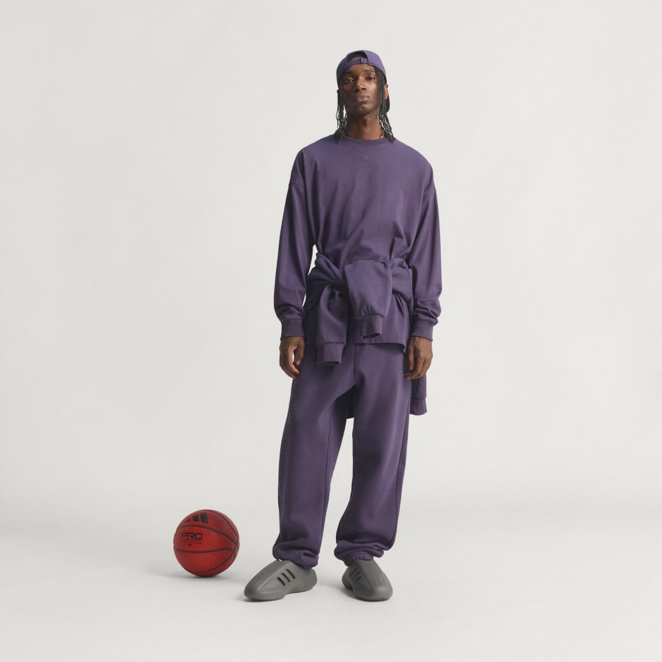 Tricou adidas Basketball cu m&acirc;necă lungă (unisex)