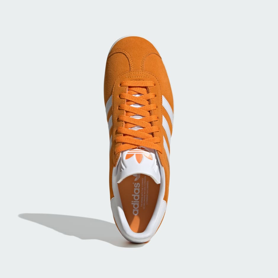 Men's adidas orange gazelle og trainers hotsell