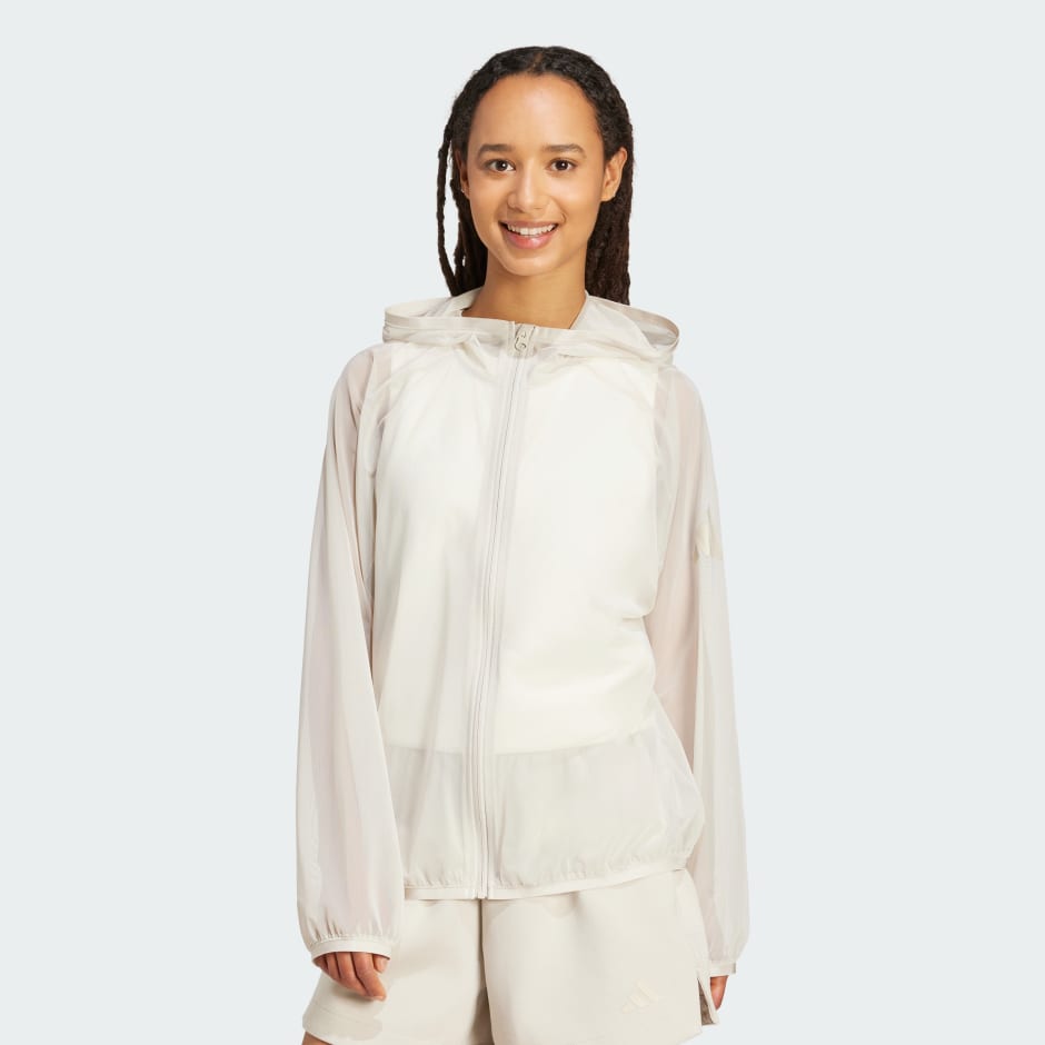 Soft Lux Mesh Full-Zip Hoodie