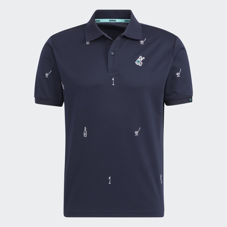 AEROREADY Play Green Graphic Polo Shirt image number null