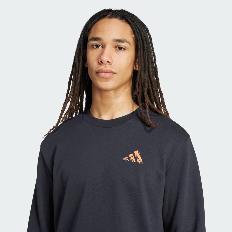 Doodle Hunt Hike Graphic Sweatshirt