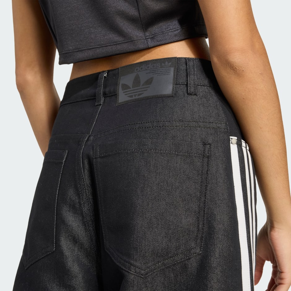 מכנסי ג'ינס רחבים מבריקים Adilenium Season 4 Teamgeist