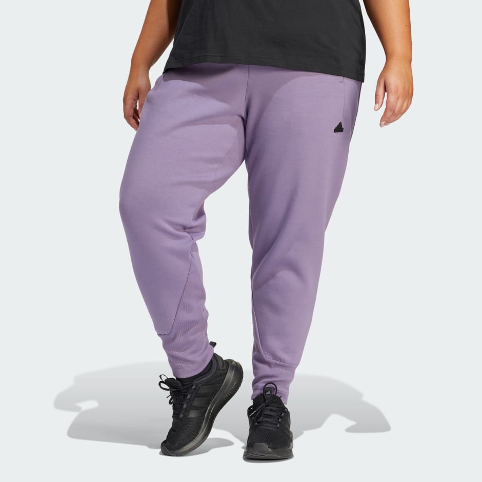 adidas Z.N.E. Pants (Plus Size) - Purple