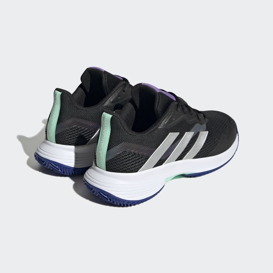 Adidas tennis shop shoes womens black