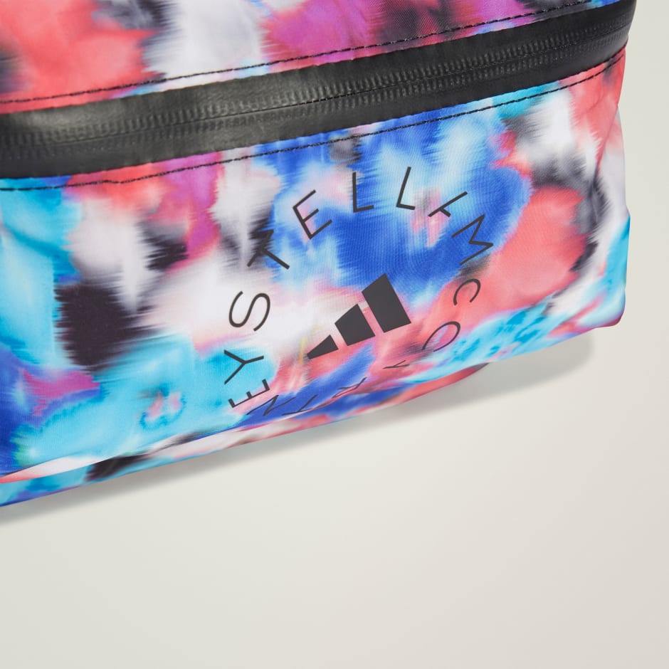 Rucsac de sală adidas by Stella McCartney cu imprimeu