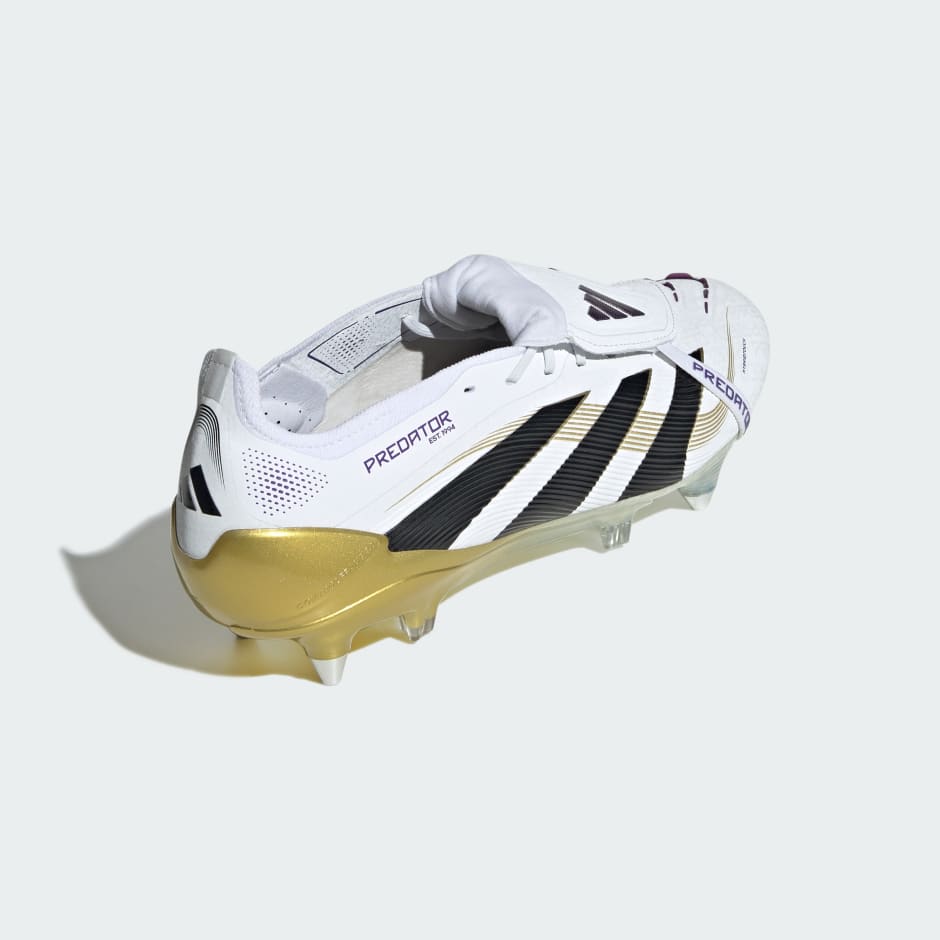 Ghete Predator Elite cu limbă pliabilă, pentru teren moale