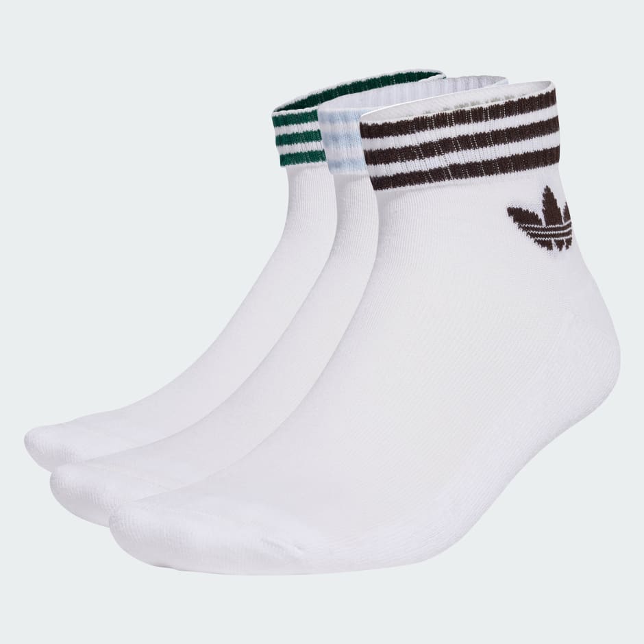 3-Stripes Ankle Socks 3 Pairs