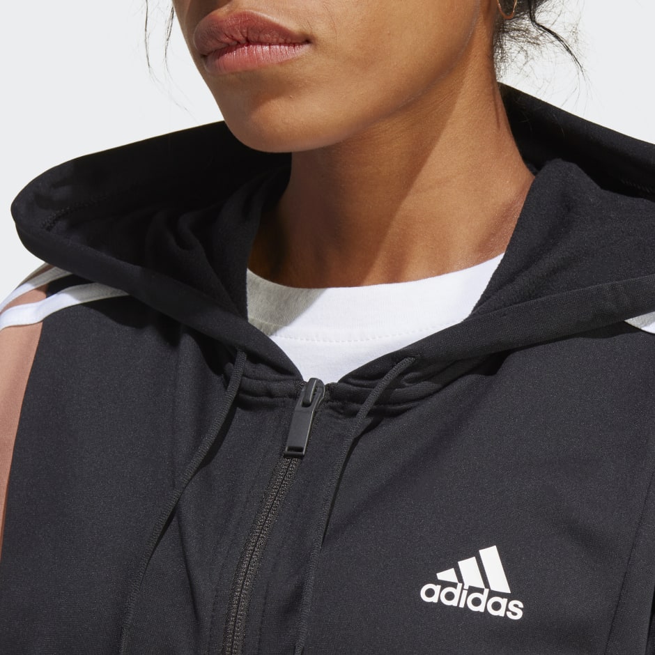 Women's Clothing - Bold Block Suit - Black | adidas Bahrain