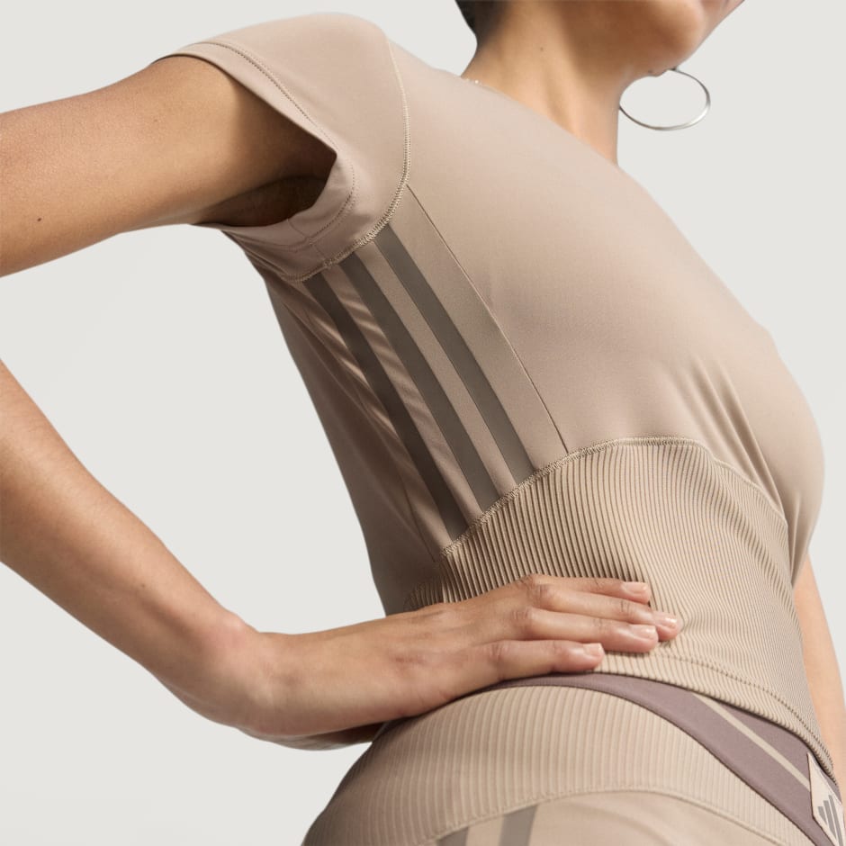 Skraćena majica Hyperglam Rib