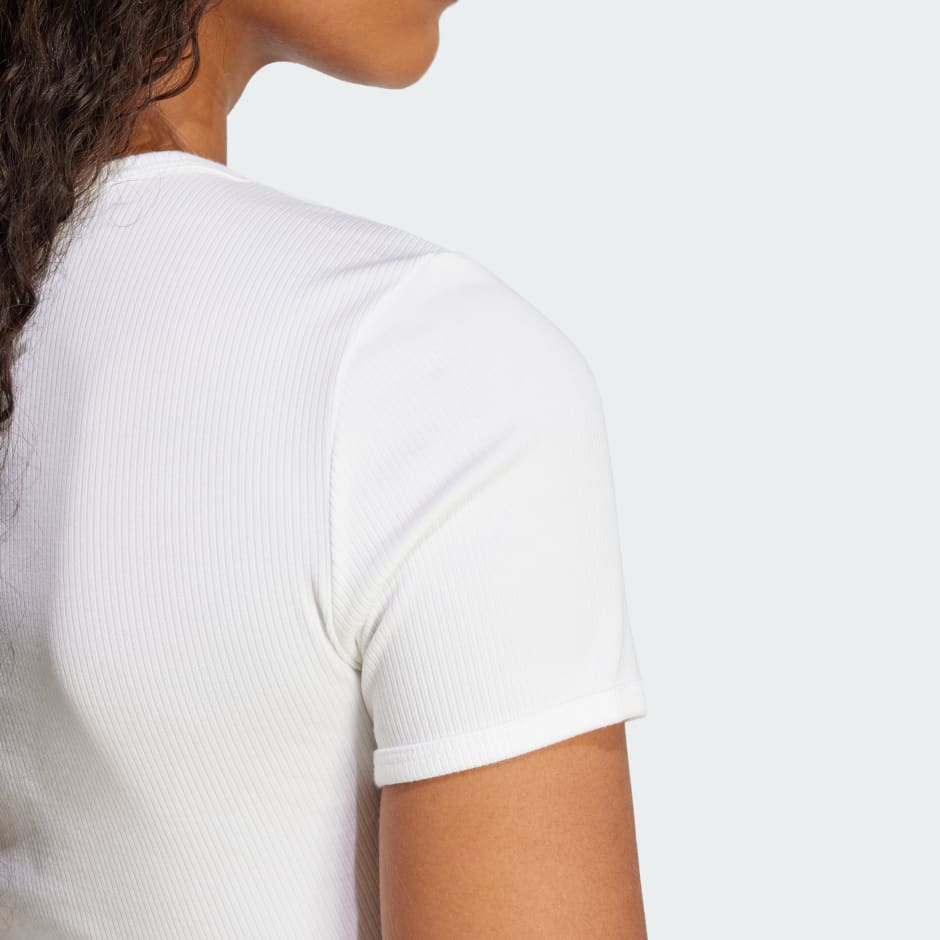 Essentials Ribbed Tee