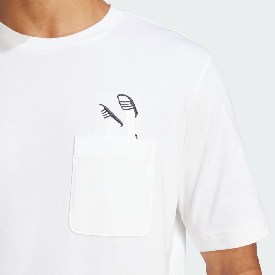 Lounge Slides Graphic Pocket Tee